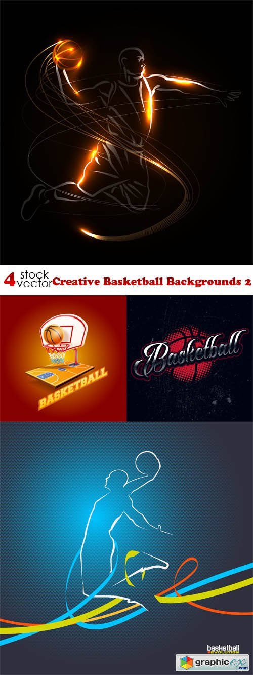 Creative Basketball Backgrounds 2