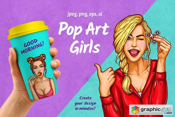 Pop Art Girls 2891399