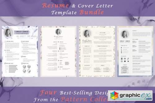 Resume CV Pattern Bundle
