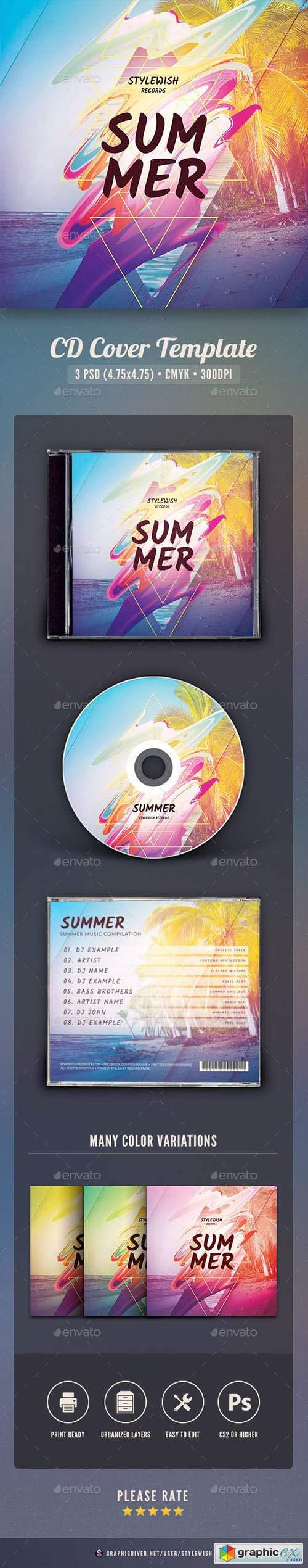 Summer CD Cover Artwork 23466149