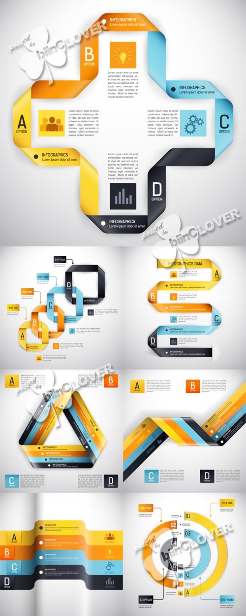 Vector Design template for infographics