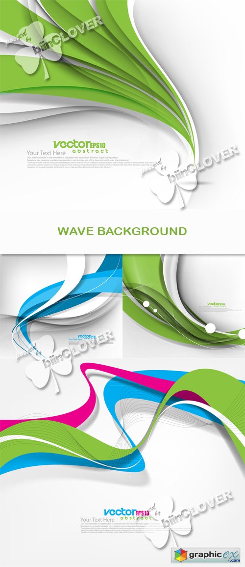 Vector Wave background 0527