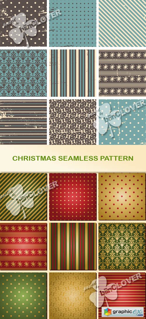 Vector Christmas seamless pattern 0524