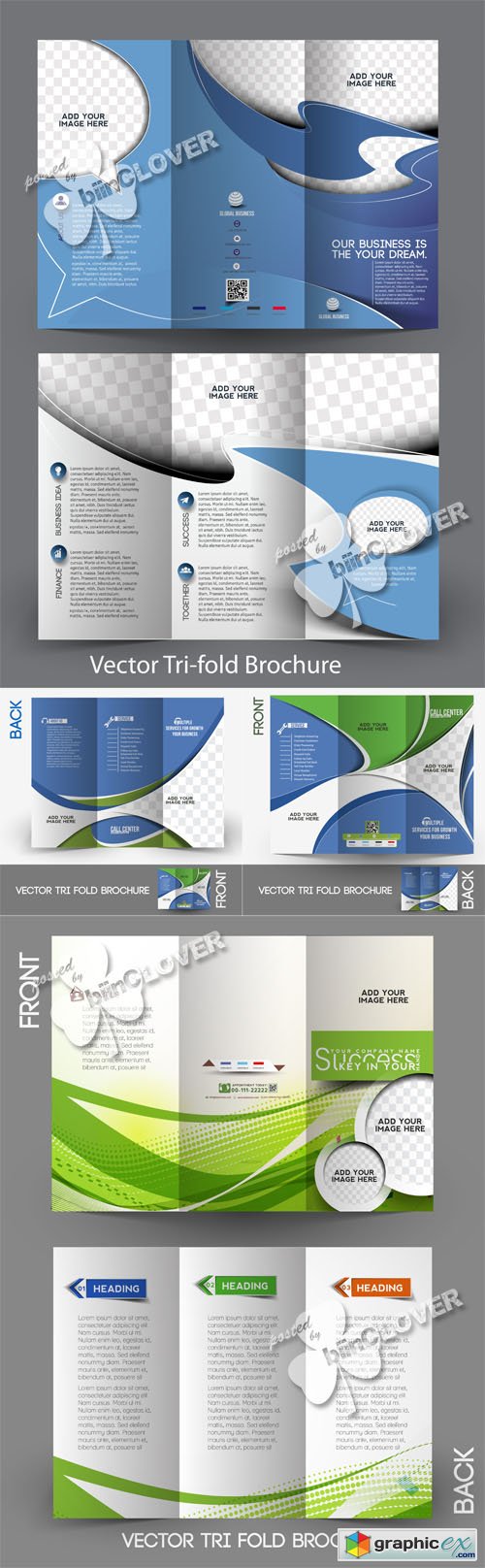 Vector Corporate brochure design 0508
