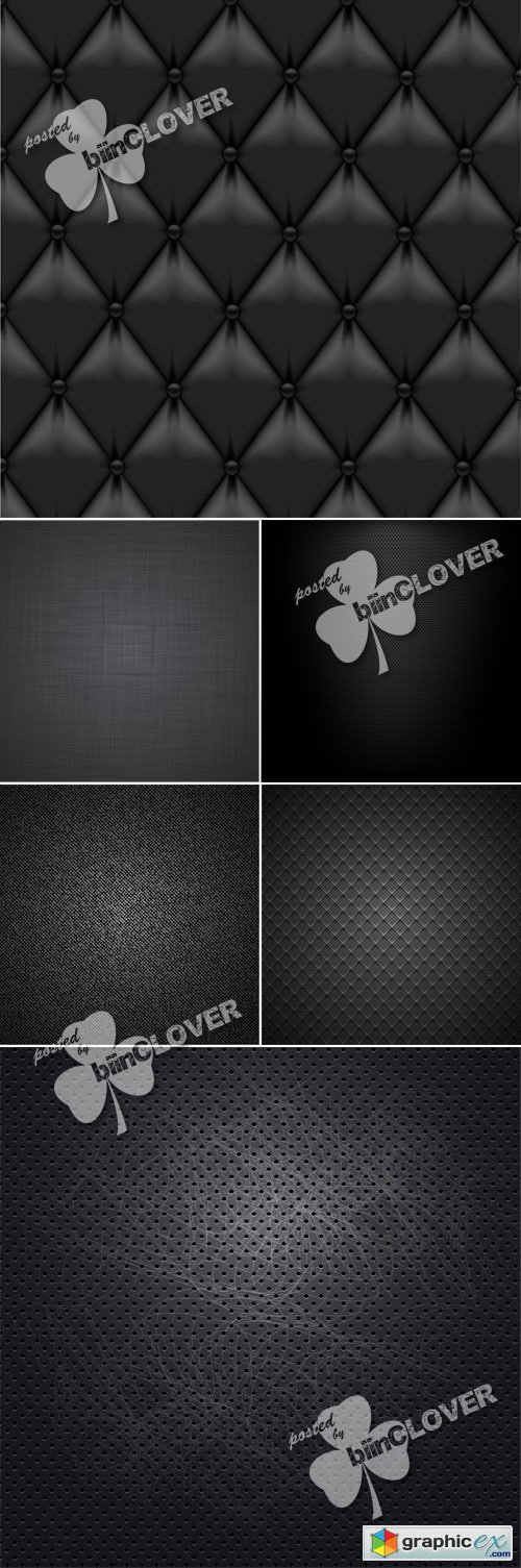 Vector Black background with different texture 0482