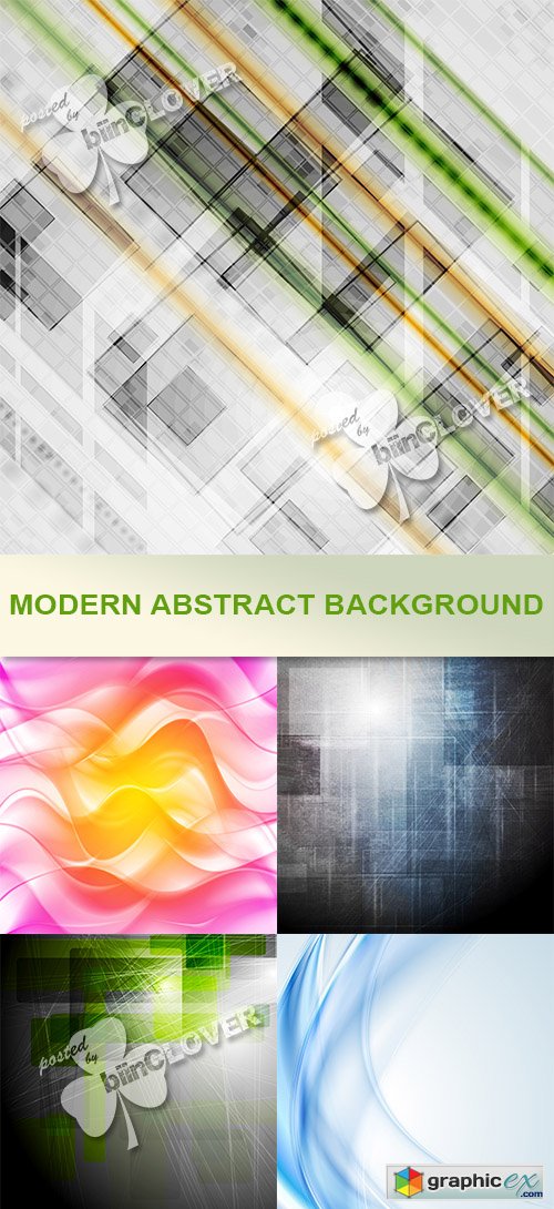 Vector Modern abstract backgrounds 0466