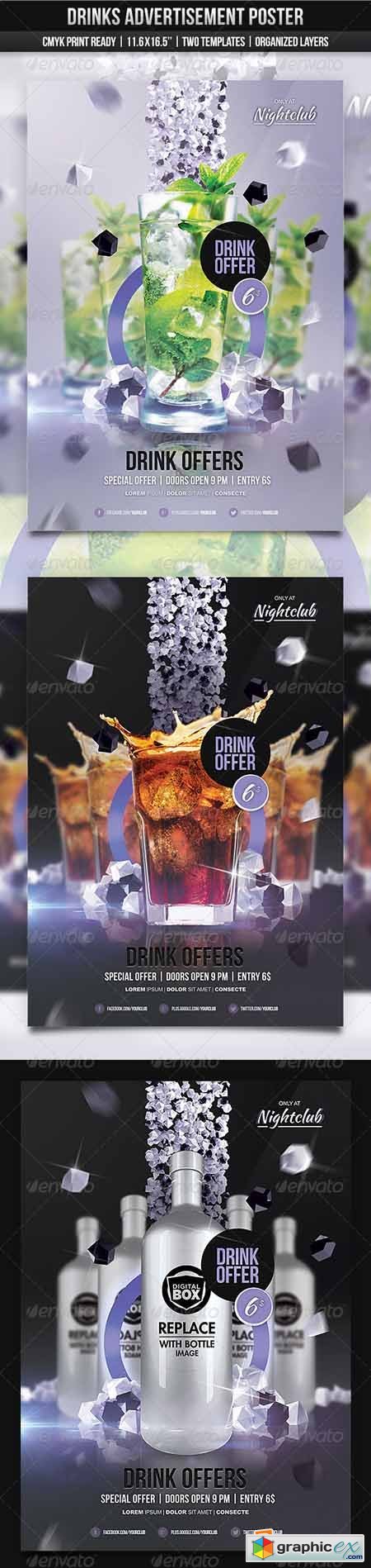 Drinks Ad Poster
