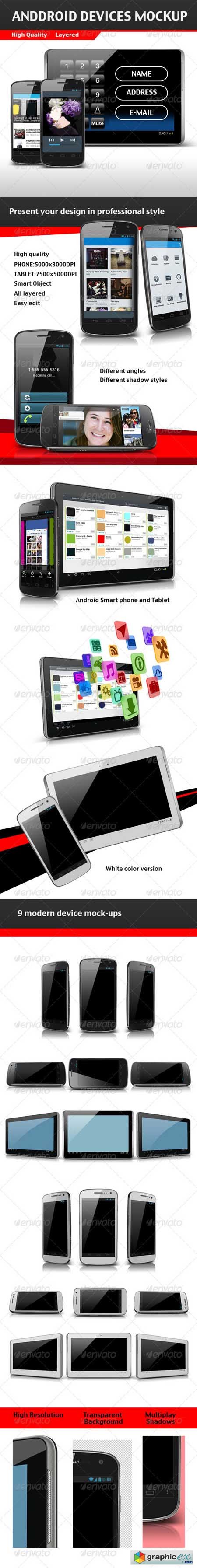 Android Devices Mockups 3372141