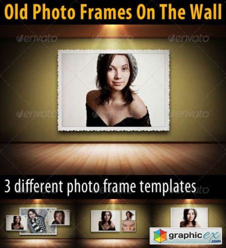 Old Photo Frames On The Walls 3352306