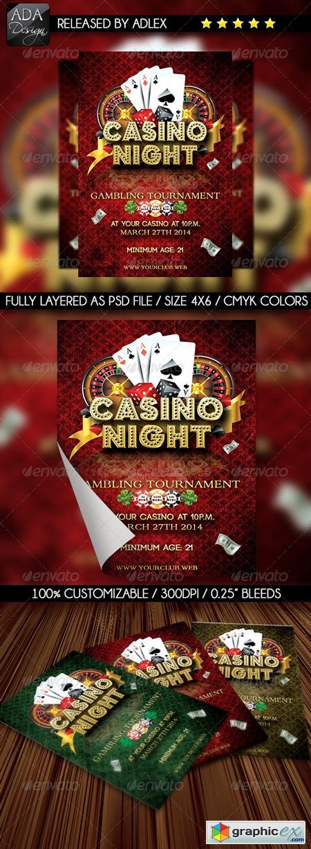 Casino Night Flyer 6532023