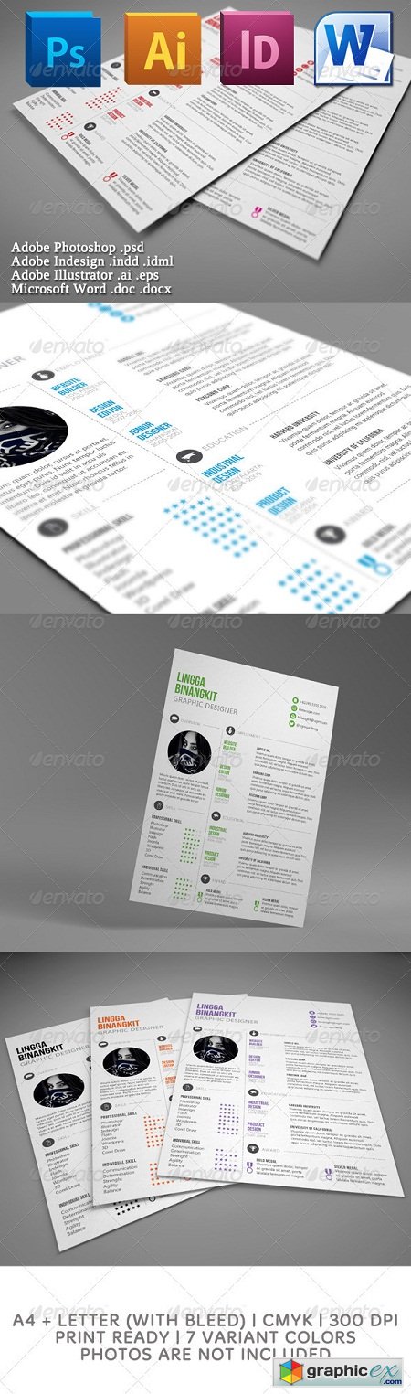 Sewon Clean Resume Template 3647037