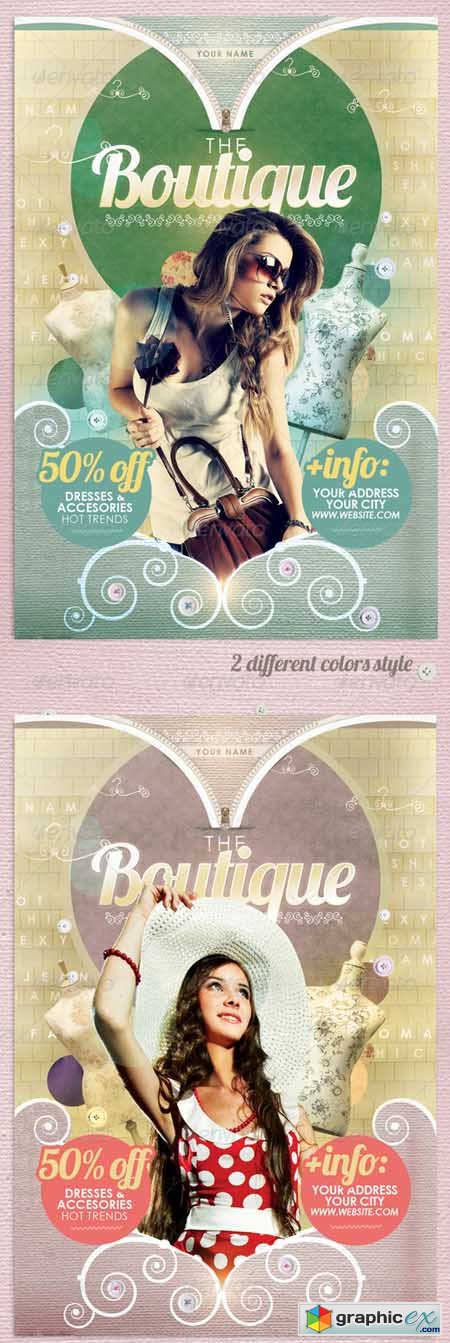 The Boutique Flyer Template 2888257