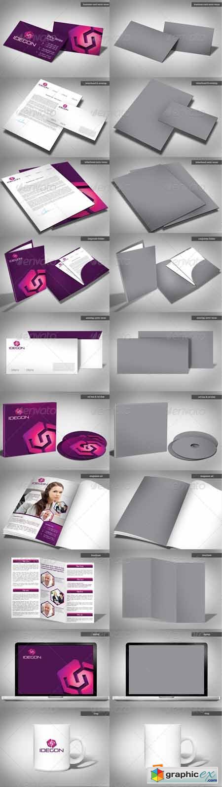 Corporate Identity Mockup Package 2878477