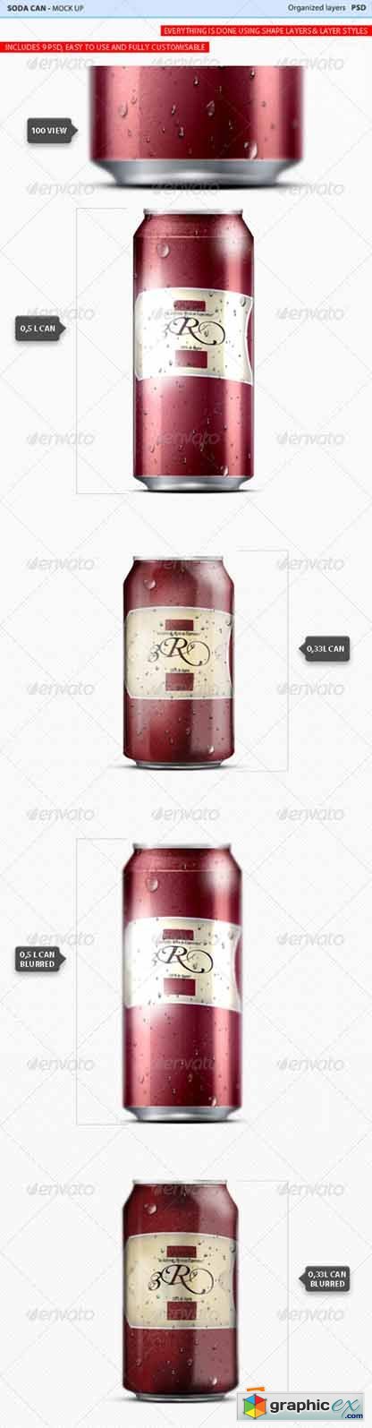 Soda Can Mock Up #1 805293