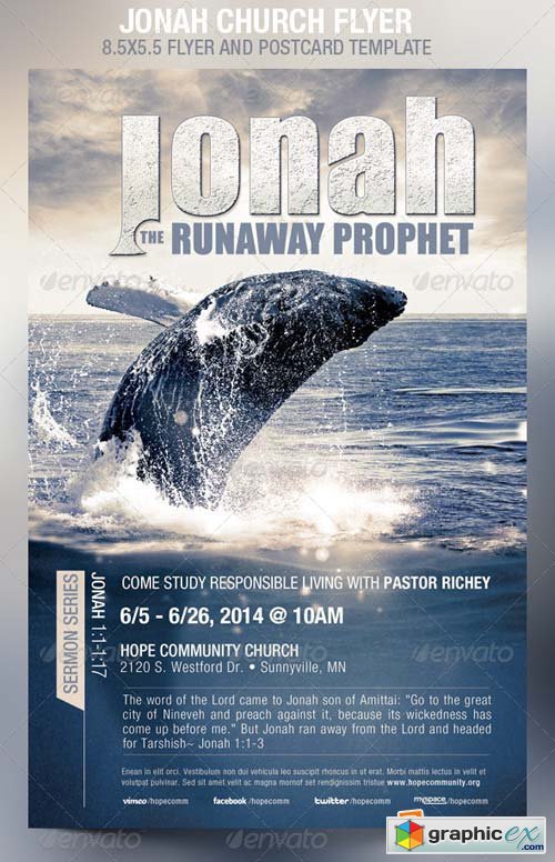 Jonah Church Flyer