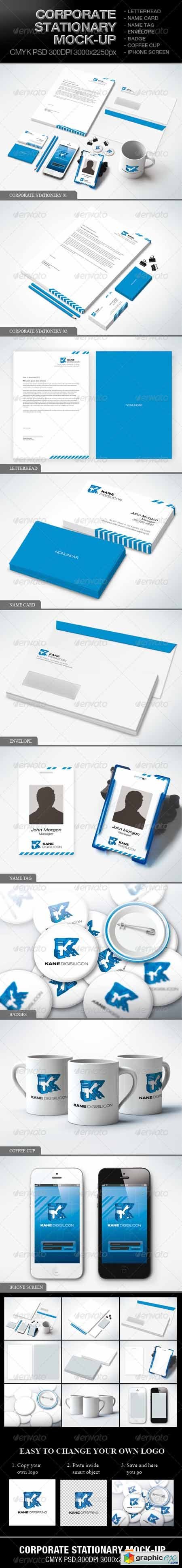 Corporate Stationary Mock-up 3885546