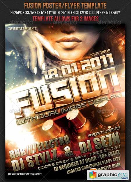 Fusion Poster/Flyer Template