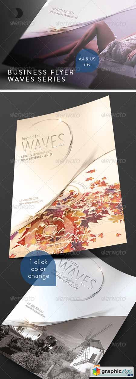 Business Flyer - Waves Series 251093