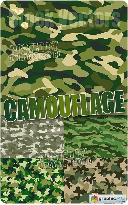 Vector Camouflage - Stock Vectors