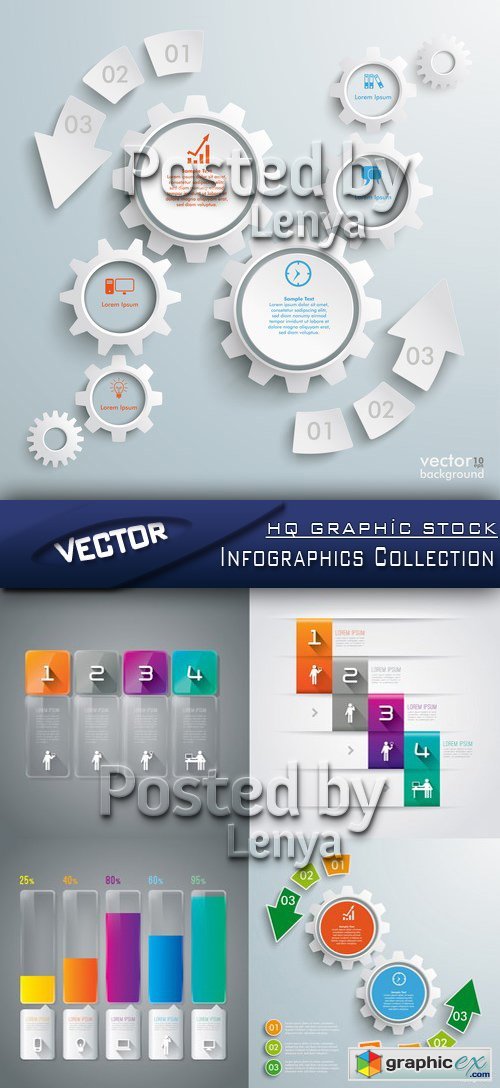 Stock Vector - Infographics Collection