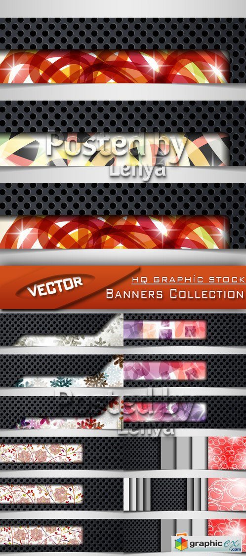 Stock Vector - Banners Collection 01