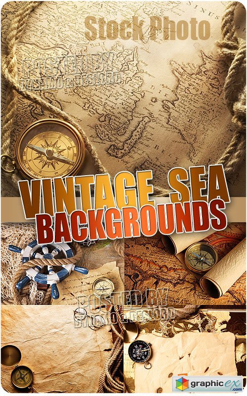 Vintage sea backgrounds - UHQ Stock Photo