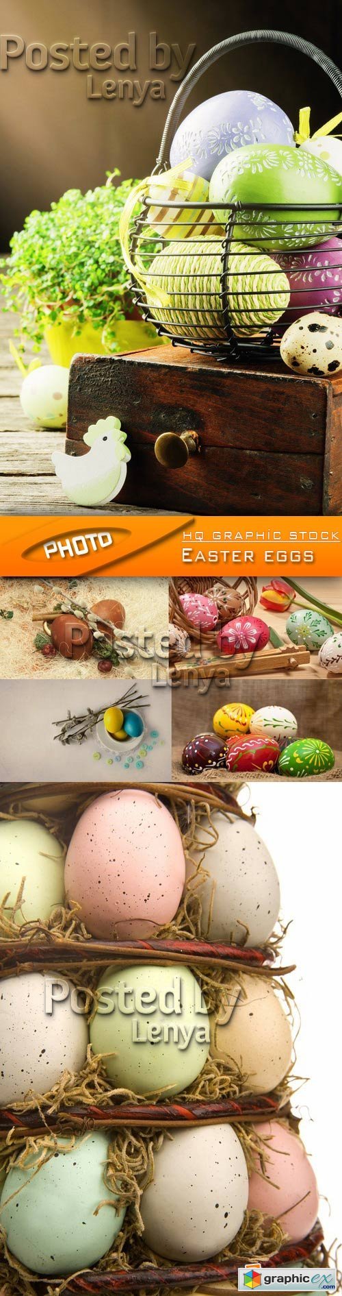 Stock Photo - Easter eggs 01