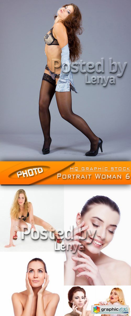 Stock Photo -  Portrait Woman 6