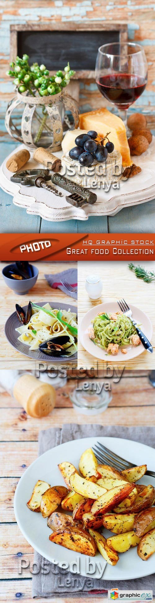 Stock Vector - Great food Collection