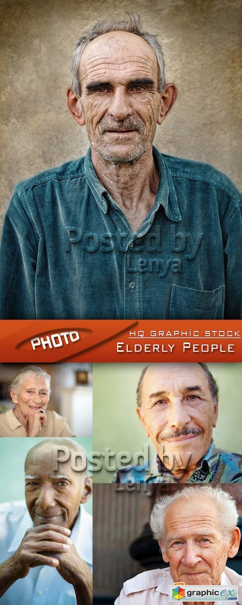 Stock Photo - Elderly People