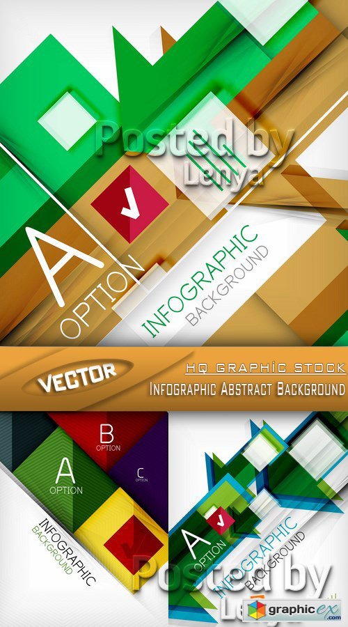 Stock Vector - Infographic Abstract Backgrounds