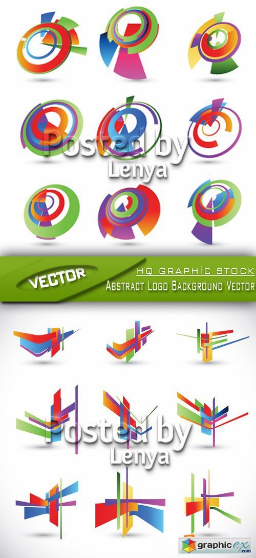 Stock Vector - Abstract Logo Background Vector