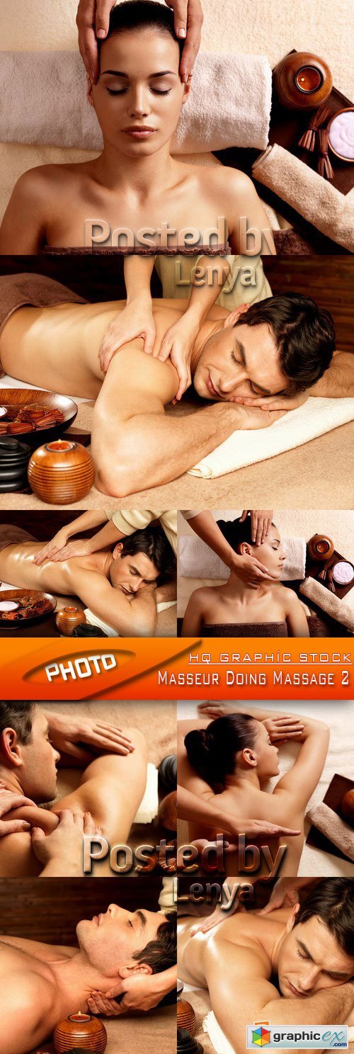 Stock Photo - Masseur Doing Massage 2