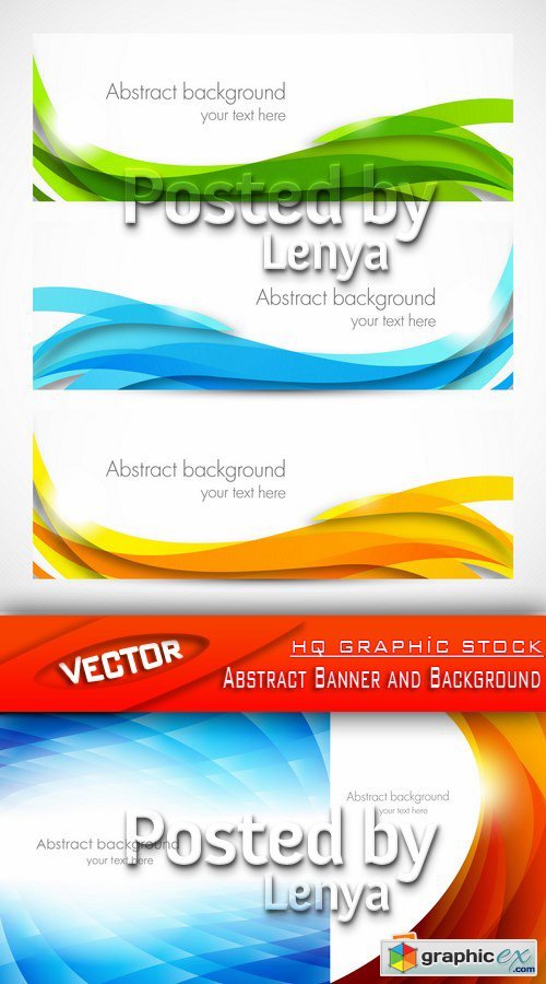 Stock Vector - Abstract Banner Background 2