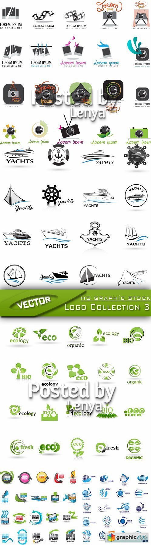 Stock Vector - Logo Collection 3