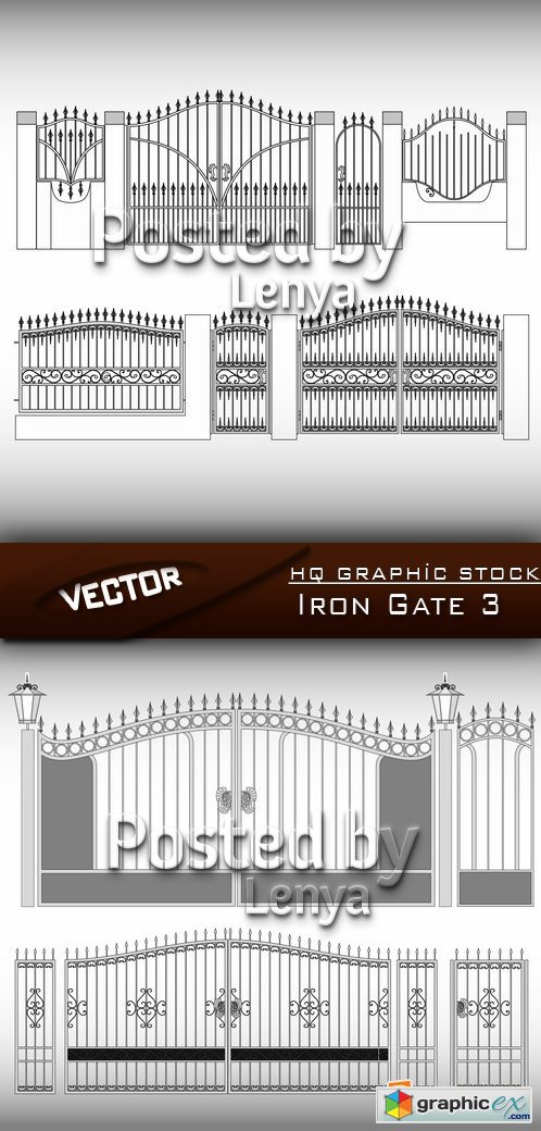 Stock Vector - Iron Gate 3