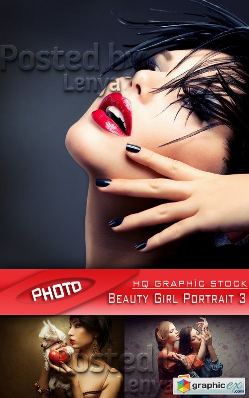 Stock Photo - Beauty Girl Portrait 3