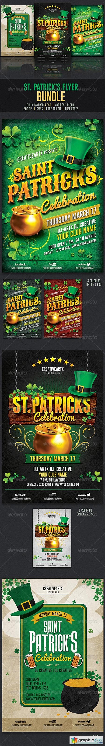 St. Patrick&#039;s Flyer Bundle 6954290
