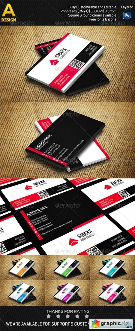 Corporate Business Card AN0243 6949306