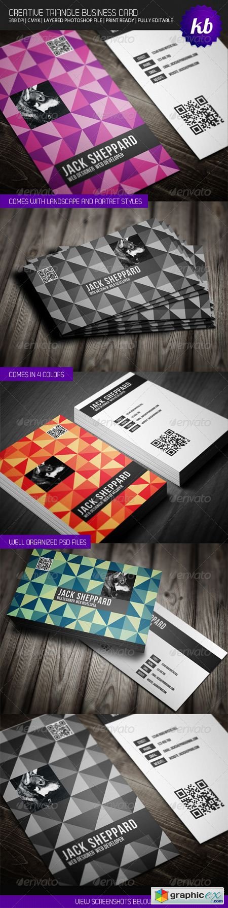 Creative Triangle Business Card