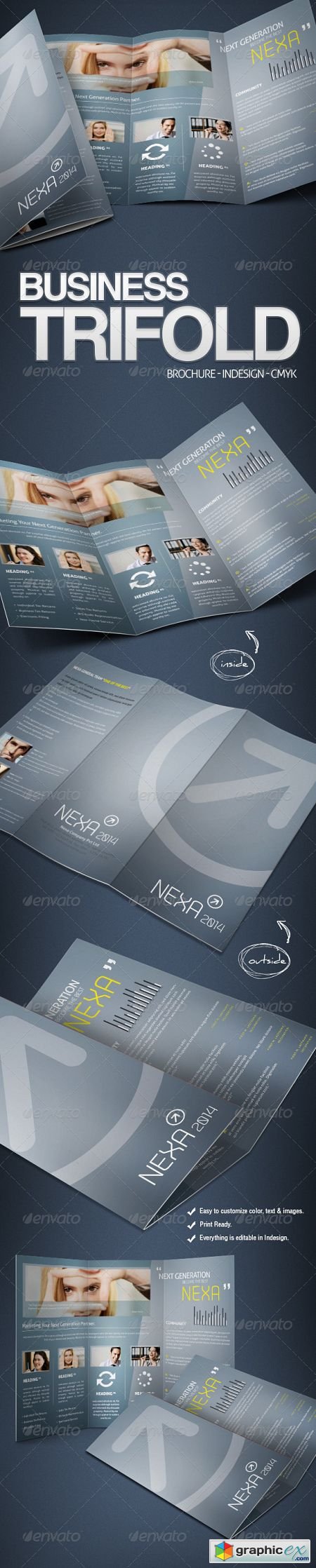 Business Tri-Fold Brochure 3584967