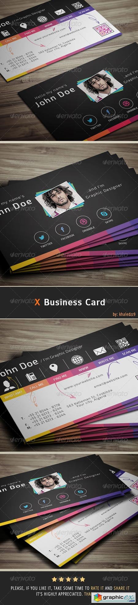X Business Card 6848741