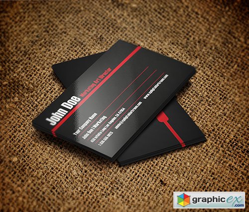 Simple Business Card PSD Template