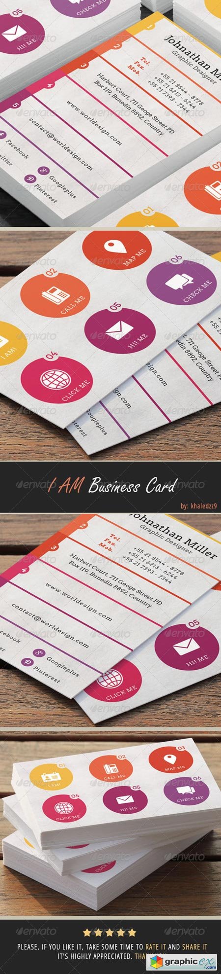 I AM Business Card 6940262