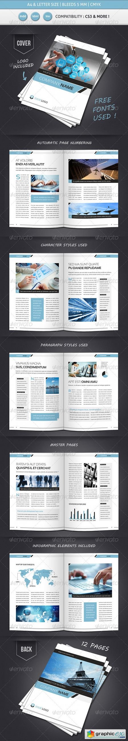 Corporate & Business BROCHURE TEMPLATE A4 & Letter