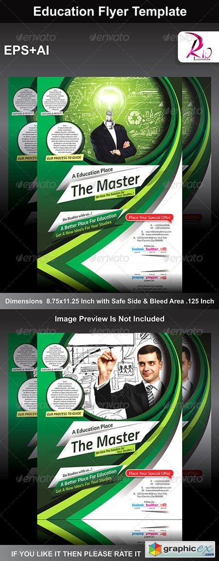Education Flyer Template 6236261
