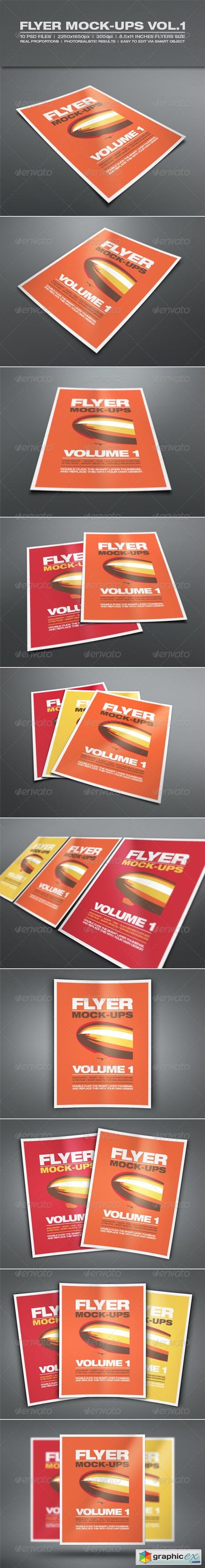 Flyer Mock-up Vol.1 6681753