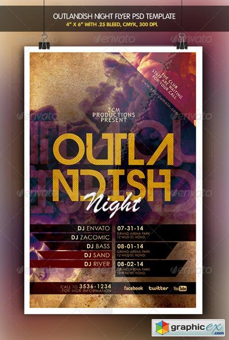 Outlandish Night Flyer 6326423