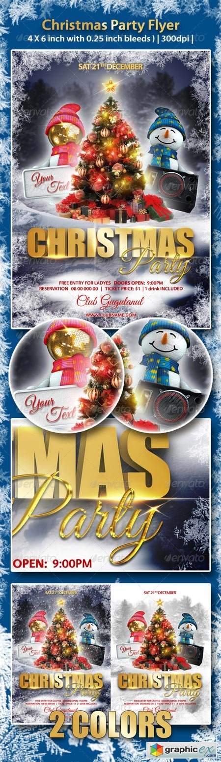 Christmas Party Flyer 6273748