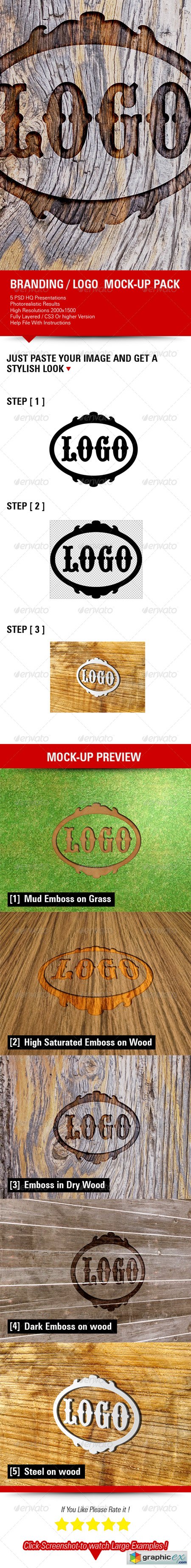 Branding Logo Mock-Up Pack 5883576